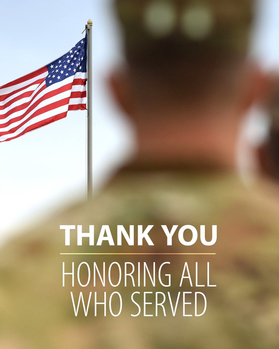 FirstNetGov's tweet image. This Veterans Day, the FirstNet Authority proudly recognizes the men and women who served in our Armed Forces. Your courage, sacrifice, and continued commitment to our nation inspire us every day. Thank you for your service!