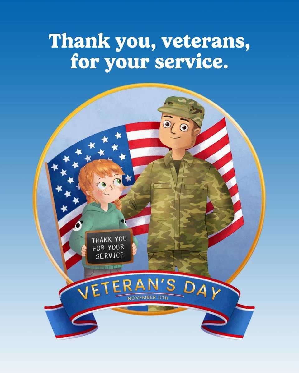 This Veterans Day, we would like to express our sincere gratitude to all those who have served. Thank you for your dedication, commitment, and bravery.