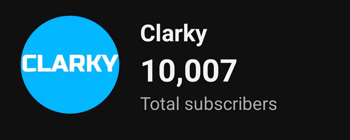 WE HIT 10K ON YOUTUBE RAHHH 
90K to go...