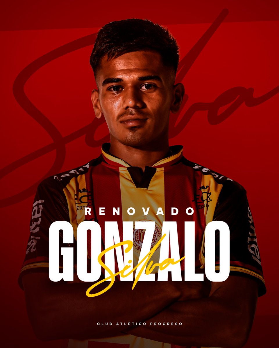 ProgresoOficial's tweet image. 𝑺𝑬 𝑸𝑼𝑬𝑫𝑨 ✍🏻

@Gonzaloosilva8 renovó su contrato con nuestra institución hasta diciembre de 2️⃣0️⃣2️⃣7️⃣

¡A seguir metiendo y jugando! 

#ElClubDelBarrio