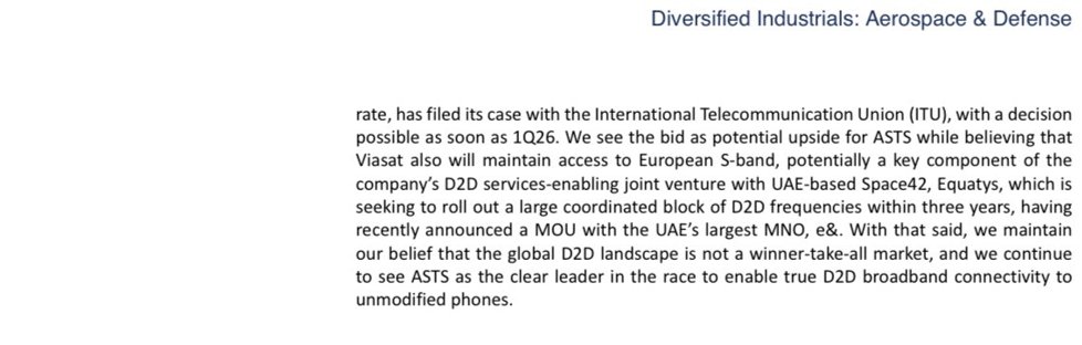 $ASTS: 🚨B RILEY REITERATES AST SPACEMOBILE $95 PRICE TARGET AND BUY RATING

ASTS Surpasses $1B Committed Revenue Threshold, Eyes AI Engine to Allocate Power and Spectrum, Increasing Constellation Capacity

Buy-rated AST SpaceMobile (ASTS, $95 PT) reported 3Q25 results,