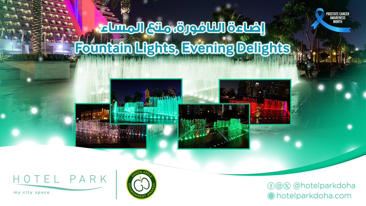 Witness the mesmerizing fountain show at Hotel Park Doha - a symphony of light, sound, and motion that turns every evening into a spectacle.
#HotelParkDoha #DohaFountains #DancingFountainsQatar #QatarTourism #WestBayDoha #DohaNights #QatarLifestyle #VisitQatar #DohaAttractions
