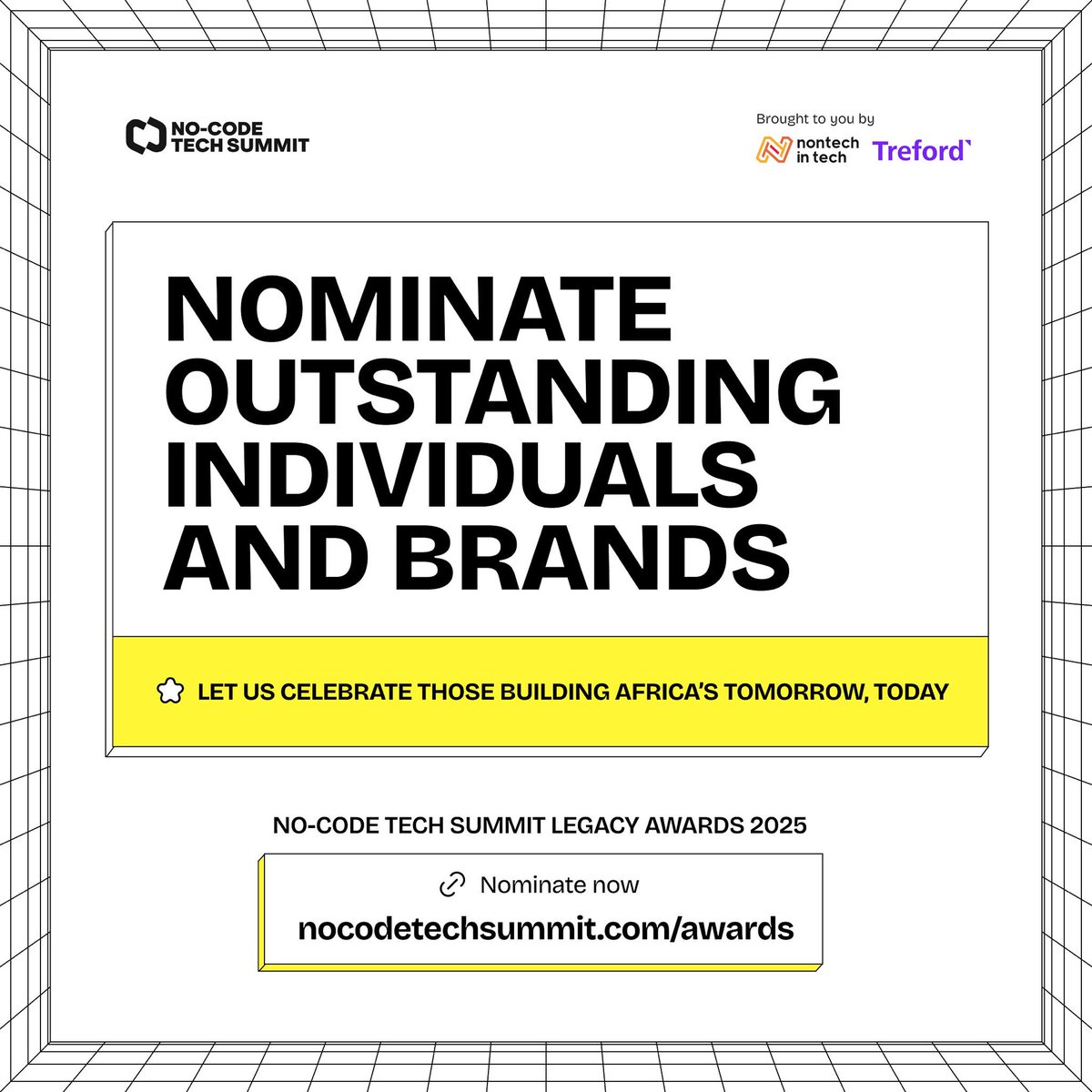 When <a href="/nocodesummit/">No-code Tech Summit</a> nominated me as the HR and Talent Recruiter of the year in 2023, it was a great validation to the immense work I was doing in the tech space and winning the award was a testament of impact. 

More importantly, that people are noticing, seeing and rooting even