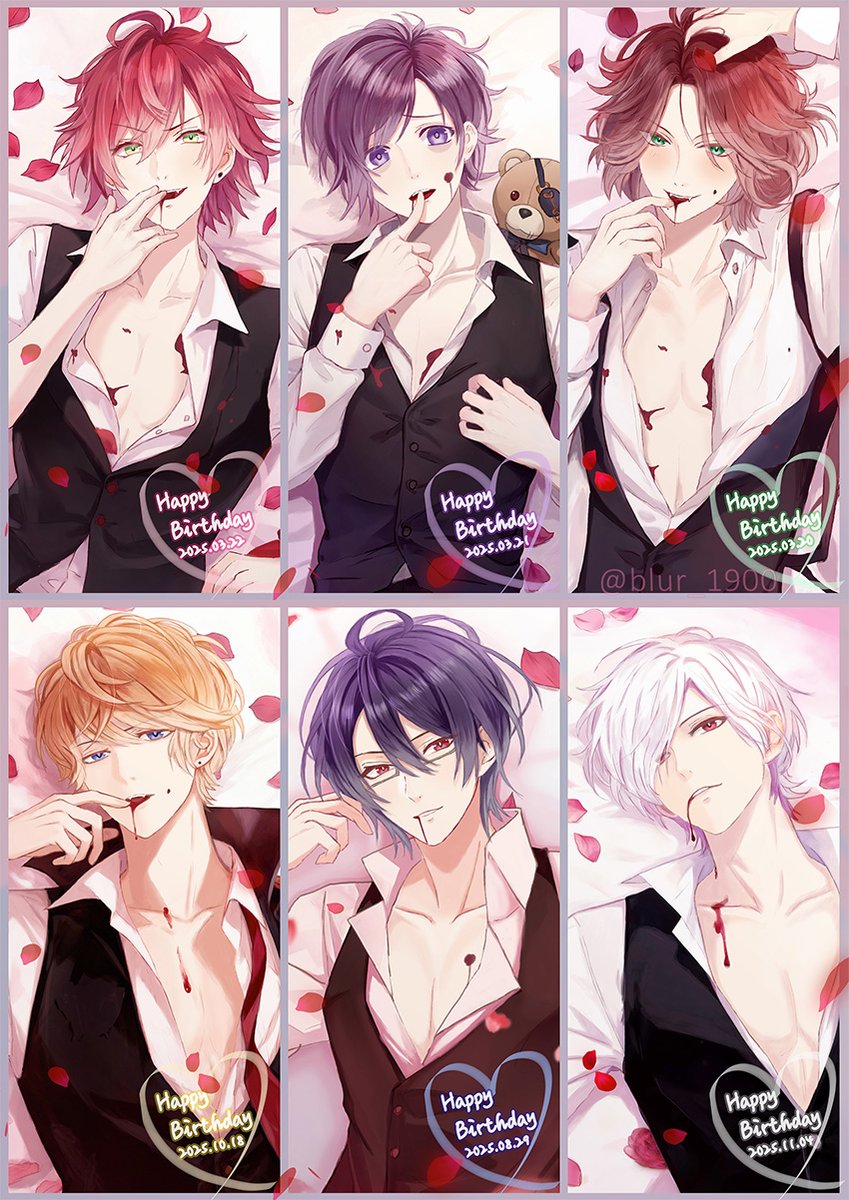 逆巻家生誕絵🌹