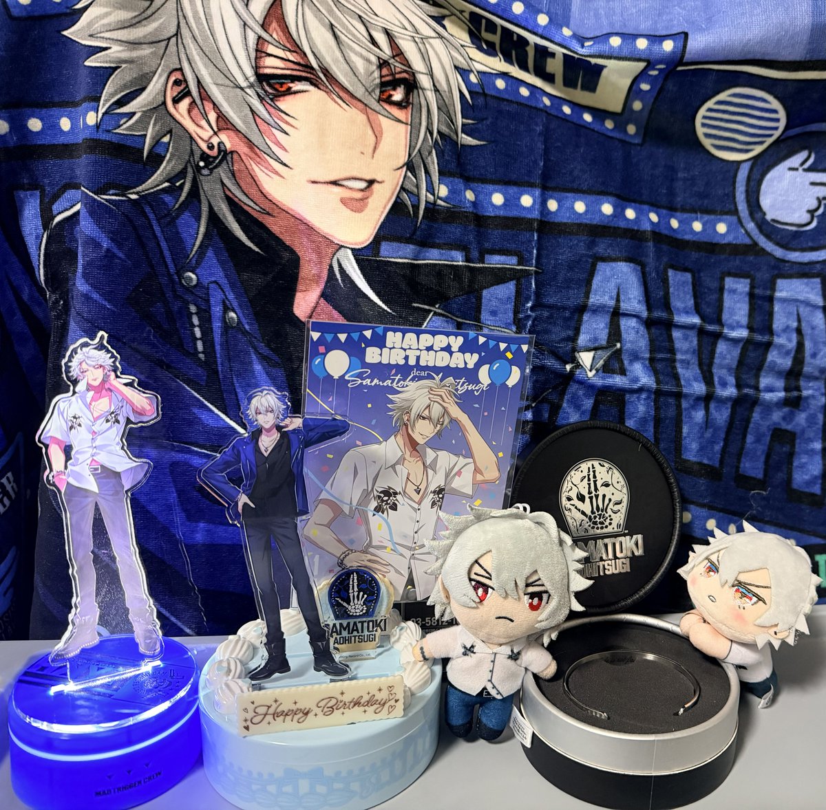 masshiro_maru's tweet photo. 𝐇𝐚𝐩𝐩𝐲 𝐁𝐢𝐫𝐭𝐡𝐝𝐚𝐲.⋆𝜗𝜚.*
一生推します💙

 #碧棺左馬刻誕生祭2025 https://t.co/JA9CpTHgJT