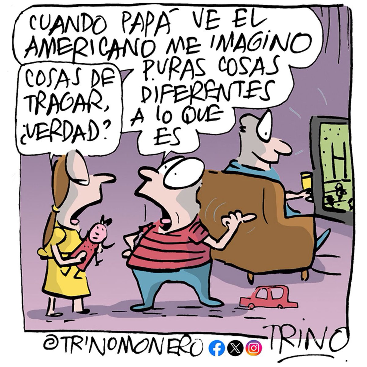 El cartón deportivo publicado en el diario <a href="/estoenlinea/">Esto en Línea</a> #trinomonero