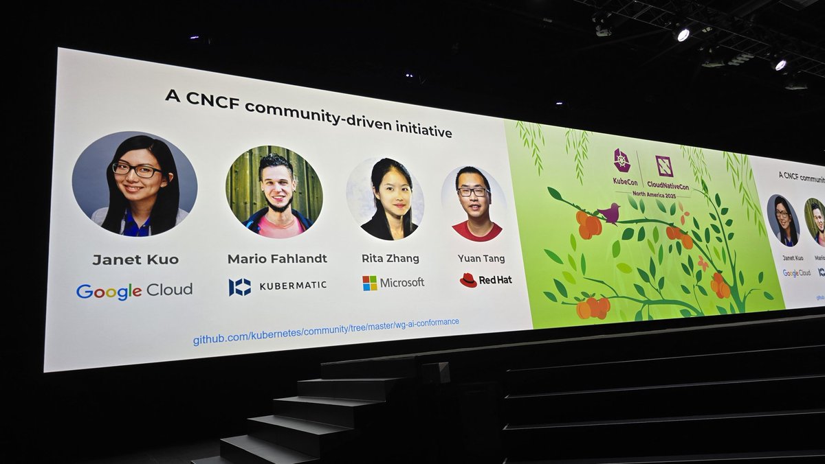 TheTechMaharaj's tweet image. Help build the Kubernetes Conformance for AI

More details: github.com/cncf/k8s-ai-co…

A great way to learn, get involved and contribute to something exciting. 

#KubeCon #AI #Kubernetes
