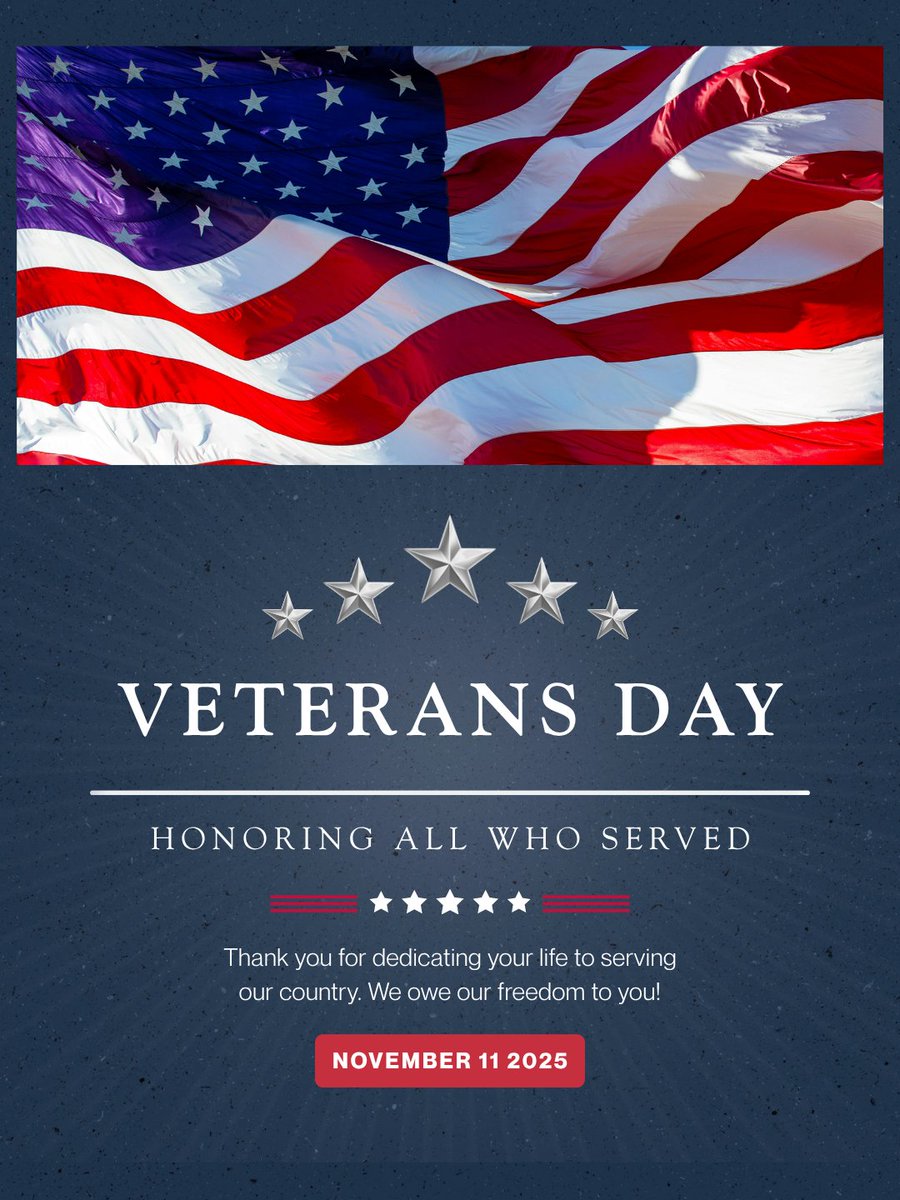 johnflbea's tweet image. Today, we honor all who served 🇺🇸 Your courage and sacrifice preserve the freedom we cherish. Thank you for your service.

#BEAReps #VeteransDay #ThankYouVeterans