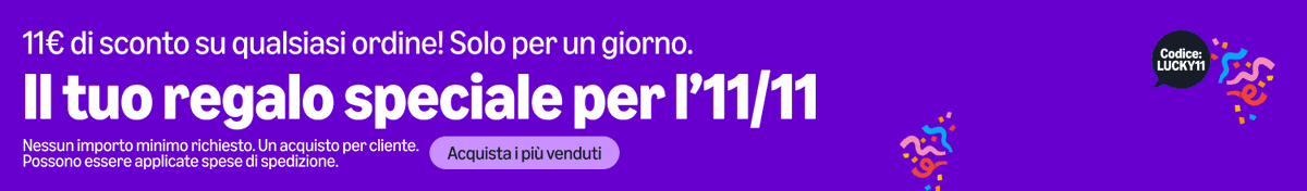 sconti_tn's tweet image. 🚨 11€ GRATIS su Amazon!

👉amzn.to/488K5Zm

👉 11€ DI SCONTO CON COUPON &quot;LUCKY11&quot;
🔥 NESSUN IMPORTO MINIMO DI SPESA!
🚚 Spedizione Gratuita (sopra i 15€)

#Sconti #OfferteAmazon #Deals #Amazon #AmazonHaul #uominiedonne #TemptationIsland