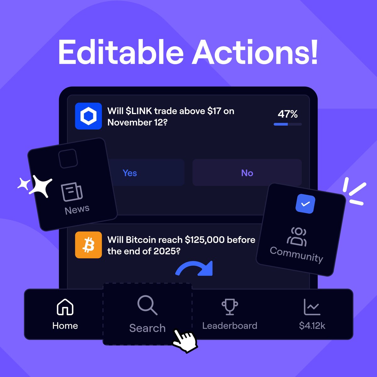 Bringing more UI control to users.

Soon, you’ll be able to edit your bottom actions and interface layout directly from Settings.