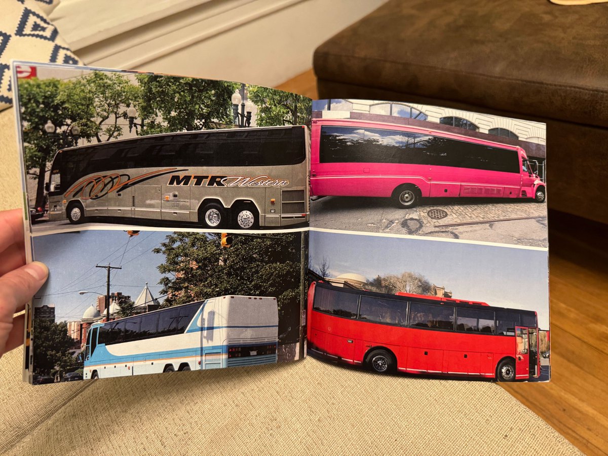pronounced_kyle's tweet photo. My 2-year-old son has a new favorite book: "BUSES."

And it is the greatest example of product-market fit I have ever seen:
‣ ~30 pages
‣ zero words
‣ two poorly-cropped images of busses per page

He LOVES it. https://t.co/pZ20Ak3OLf