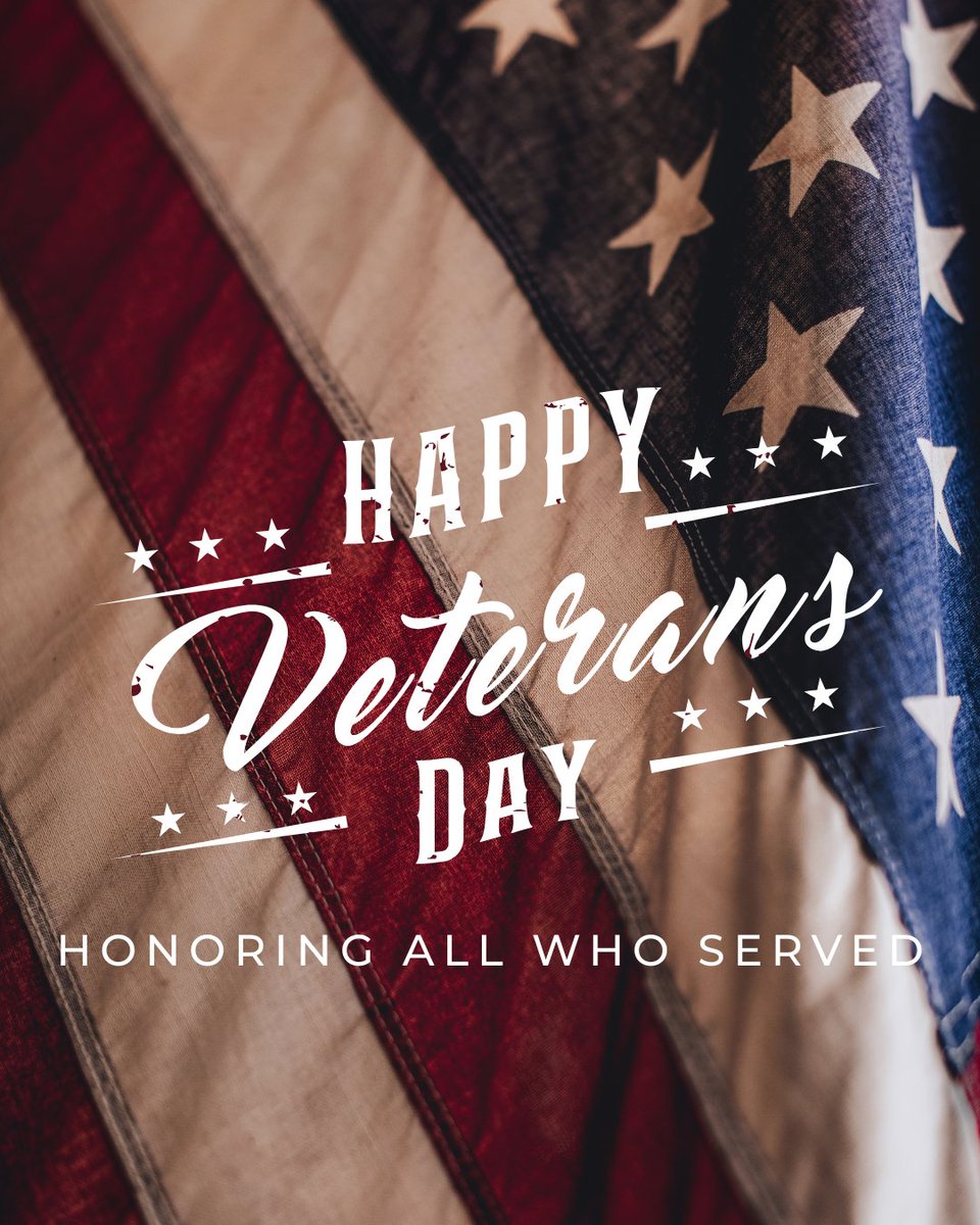 AgServiceInc2's tweet image. Today, and everyday, we honor the brave men and women who have given so much to defending our country. Their sacrifices and commitment to protecting our freedoms does not go unnoticed. THANK YOU VETERANS! 🇺🇸🇺🇸