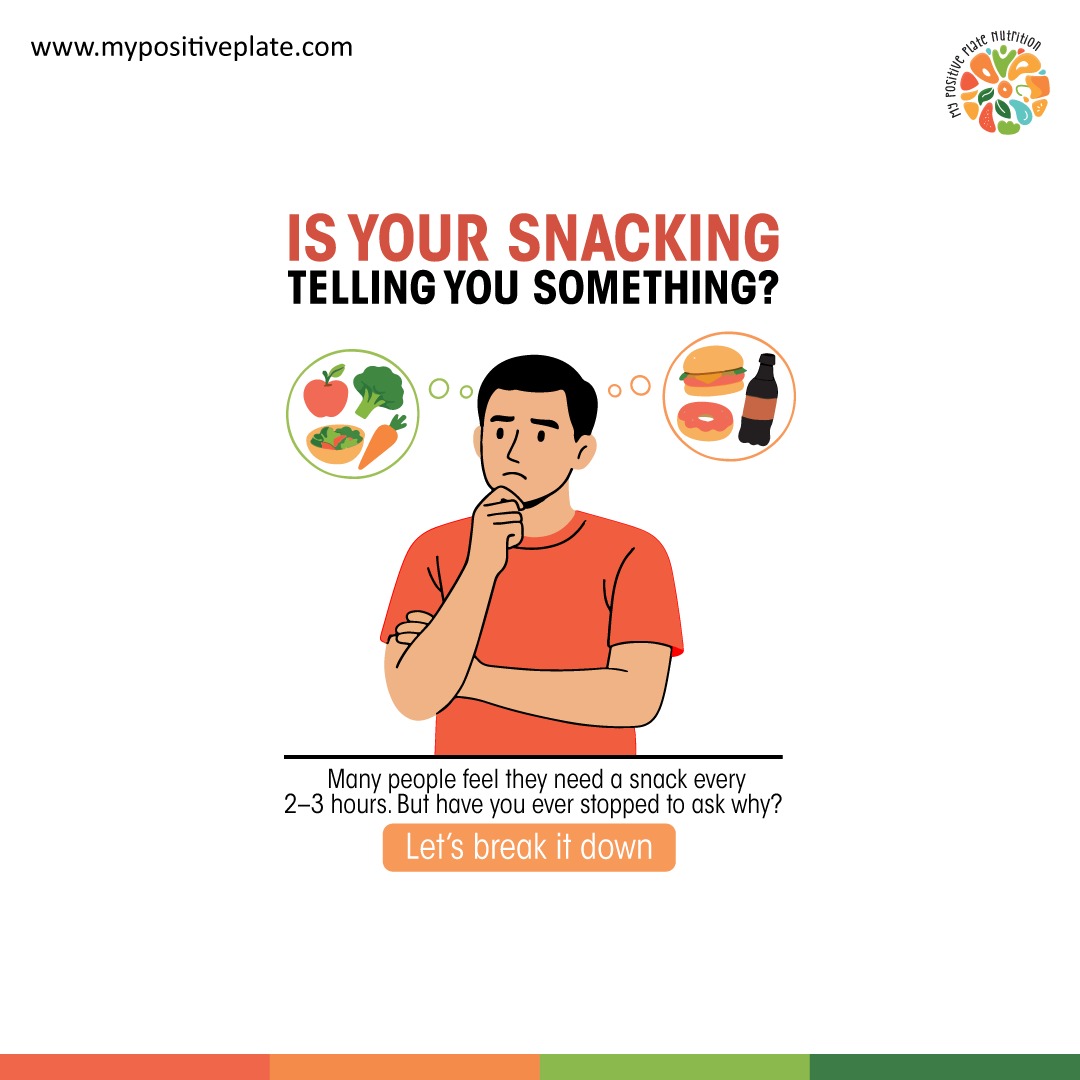 mypositiveplate's tweet image. Do you find yourself reaching for a snack every 2–3 hours?   If yes, it might not just be about “liking snacks”—it could be a sign that something’s off with your meals.  #ProteinFirst #BalancedMeals #BloodSugarControl #HealthyEating #NutritionTips #DietitianApproved