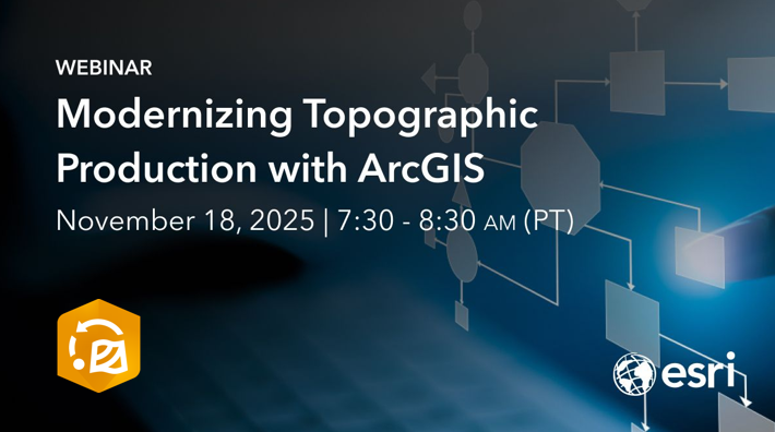 GIS_Bandit's tweet image. In 1 week, @Esri webinar: Modernizing #Topographic Production with #ArcGIS tinyurl.com/4bhc9s9d 

#mapping #maps #cartography #GIS #esri #GISchat #geospatial @EsriFederalGovt @EsriSLGov @ArcGISPro @ArcGISXprise @URISA
