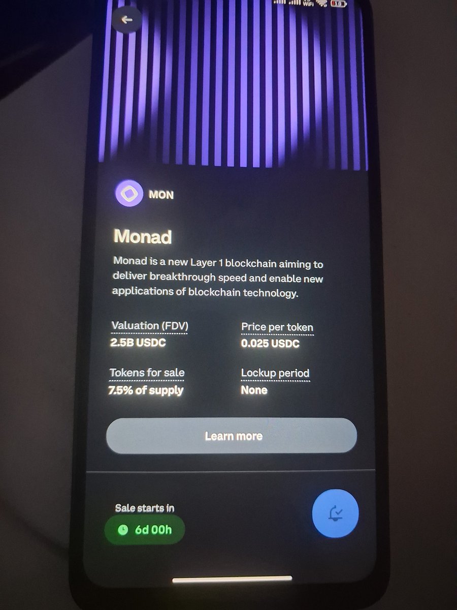 Jan46404629's tweet photo. @Route2FI @monad ready-made coinbase accounts for pre-sale monad price $40 welcome https://t.co/n5C07n9lyE