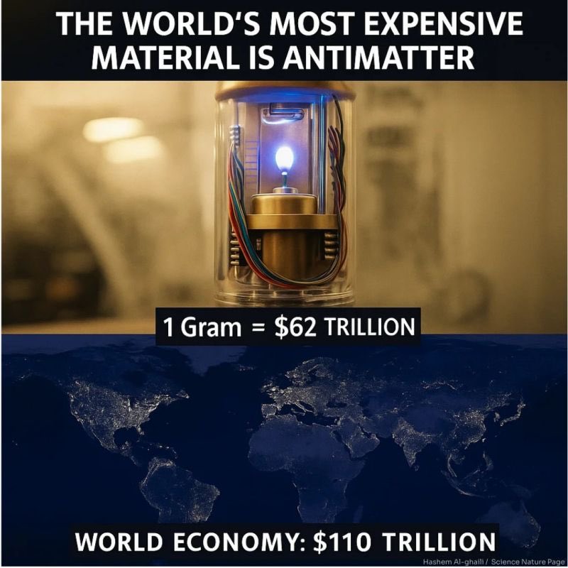 TheGlobal_Index's tweet image. Most expensive material in the world