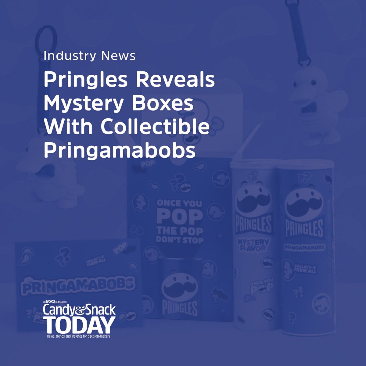Kellanova’s latest Once You Pop, The Pop Don’t Stop Pringles campaign is taking on a current consumer trend— mystery boxes and collectible characters. The brand is coming out with a line Once You Pop Mystery Boxes, launching on its first-ever D2C platform. Each box contains two