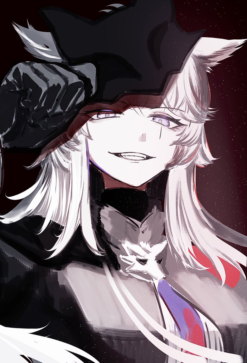 #アークナイツ版深夜の真剣お絵かき60分一本勝負
ラップランド誕生日おめでとう！