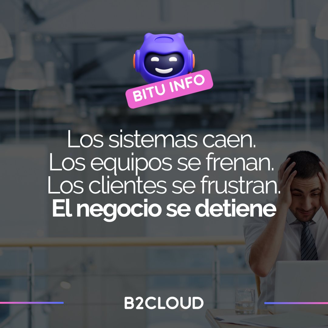 b2cloudtech's tweet image. Cuando la infraestructura IT falla, todo se detiene.
En B2CLOUD diseñamos arquitecturas seguras, escalables y preparadas para el futuro.
Porque el éxito no se construye sobre cables, sino sobre confianza tecnológica. ⚡️
Contactanos 👉 b2cloud.tech
#B2CLOUD…