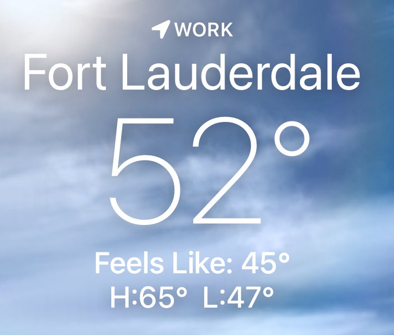 It’s a bit cold 🥶❄️