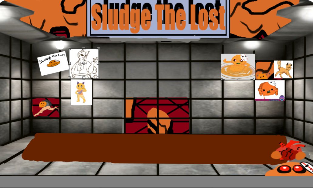 Sludgethelost's tweet image. i fell like the just chatting room needs a up grade, but the fan art make it look 20x times better