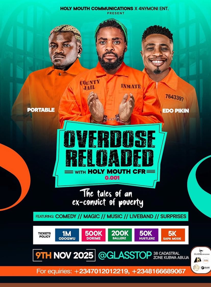 Portable came to perform at the back of my house on Sunday, I swear I just dey hear whalala wahala😂😂 I no fit sleep 😭😭