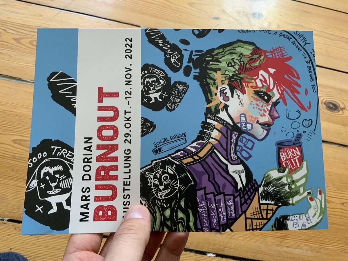 A major exhibition of mine in 2022
"BURNOUT" 
(holy shit times blitzes by)

Not as successful as my last exhibition from 2 months ago but hey, baby steps are steps forward