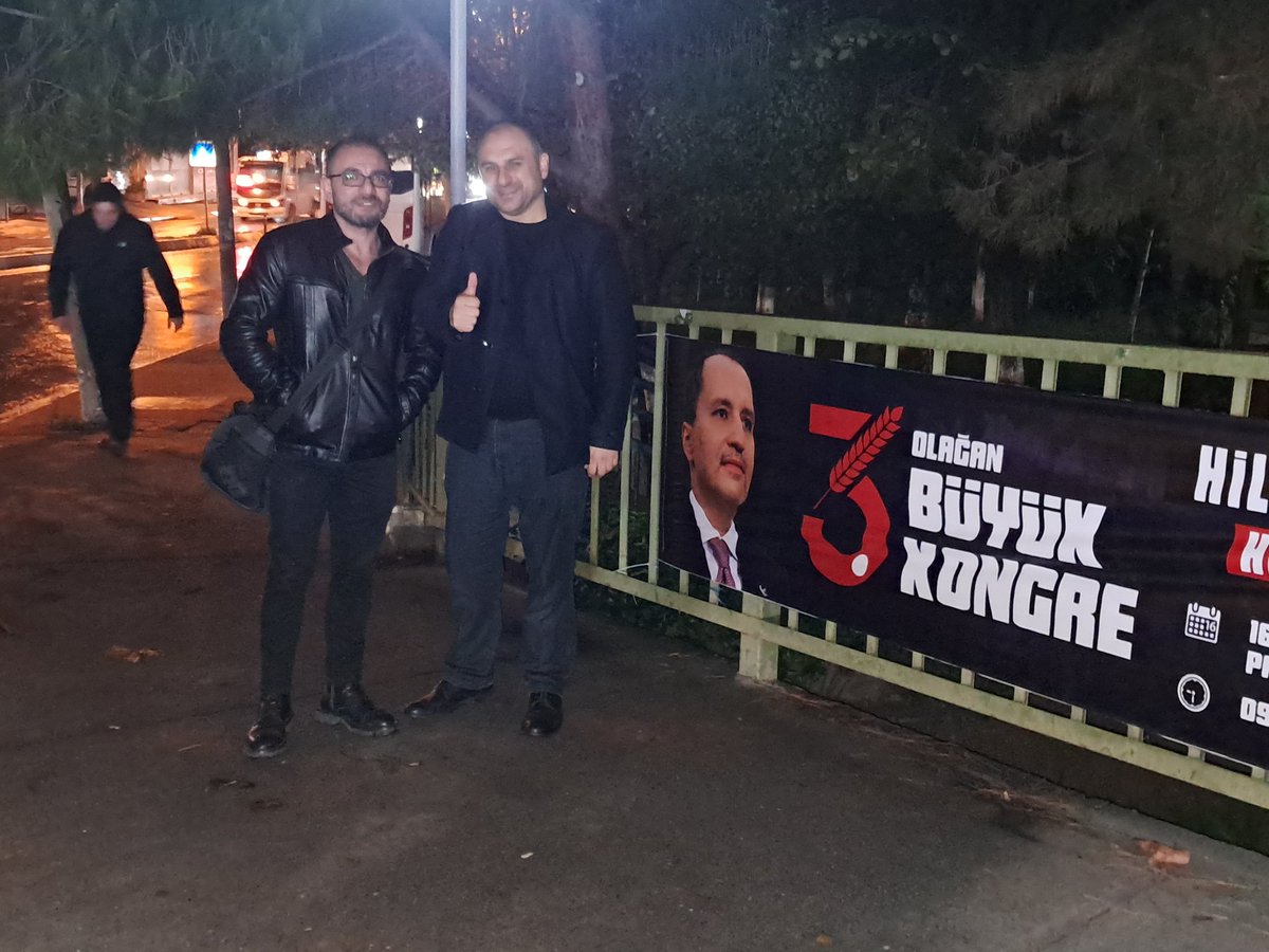 Ankara 3ncü Olağan Kongremize davet hazırlıklarımız devam ediyor.
Bugün Yeniden  Refah Pendik Teşkilatı Olarak Liderimiz Dr.Fatih Erbakan'ın yanındayız.
Pendik genelinde Pankart çalışması gerçekleştirildi.

<a href="/erbakanfatih/">Dr. Fatih Erbakan</a>
<a href="/nuriozatatr/">Nuri ÖZATA</a>
<a href="/fatihyavas_/">🇹🇷🇹🇷Fatih YAVAŞ🇹🇷🇹🇷</a>