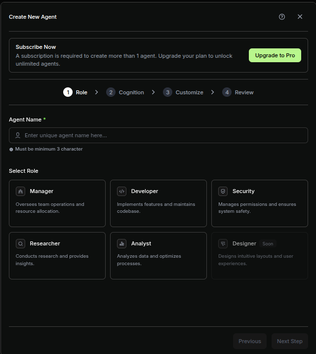 soragari67025's tweet image. The @khorusio public beta #Testnet is live! Creating your own specialized agents to optimize your workflow has never been easier!

1. Name your agent and role
2. Select specializations 
3. Select LLM (GPT, Gemini ect), futher customize with instructions.
4. Review &amp;amp; Launch!