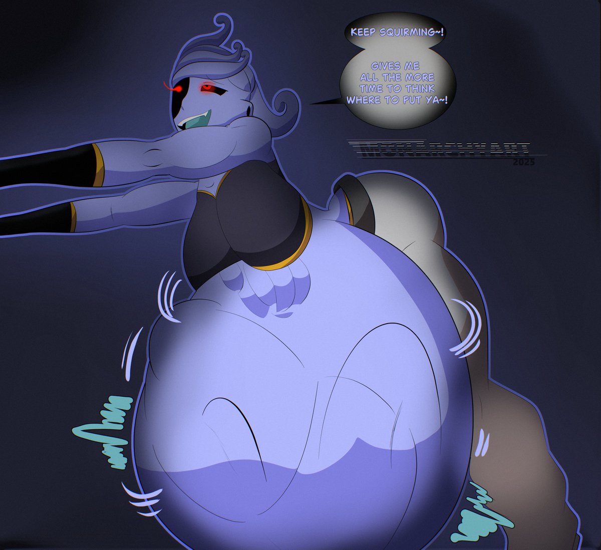 Commission for Trinart!

#vore #majin #absorption