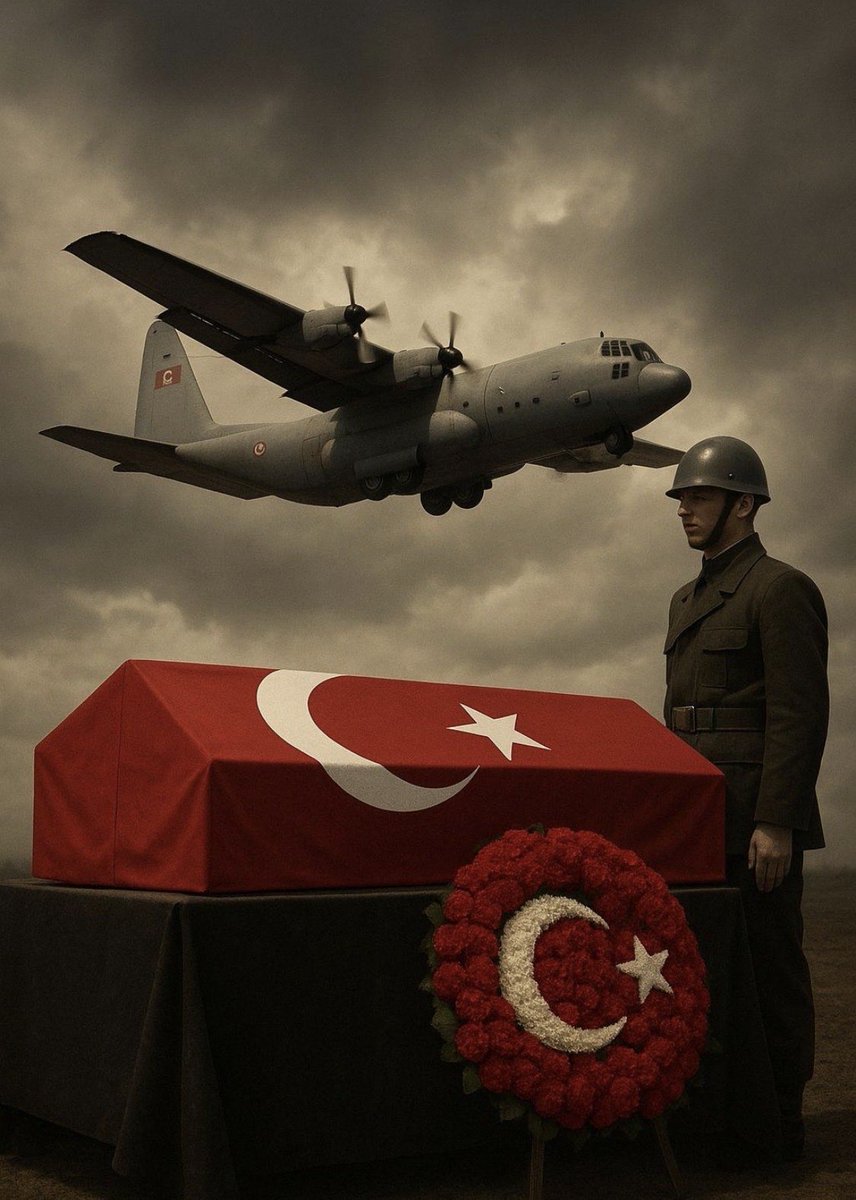 Azerbaycan'dan ülkemize dönerken elim bir kaza sonucu şehadete yürüyen kahraman askerlerimize Allah'tan rahmet, kederli ailelerine, yakınlarına ve aziz milletimize sabır diliyorum.
Ruhları şad, mekanları cennet olsun.Şehitler ölmez, vatan bölünmez!
#BaşımızSağOlsun #VatanSağolsun