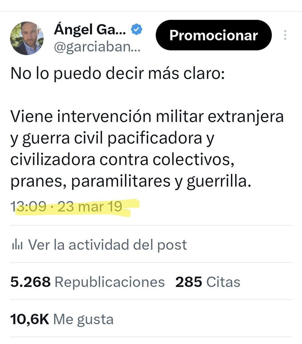 Por favor ayúdenme a compartir lo que el Espíritu de Dios me viene revelando. Antes Twitter me permitía alcanzar a más personas, ya no gracias a la invisibilización que para mal pretendió el enemigo pero para  mi protección permitió mi Señor.