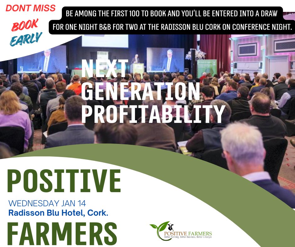 The Positive Farmers Dairy Conference is where forward-thinking dairy farmers come to gain clarity, sharpen decisions, and plan confidently for the years ahead. This one-day, high-impact programme delivers practical insights, real-world numbers, and honest discussion — all rooted