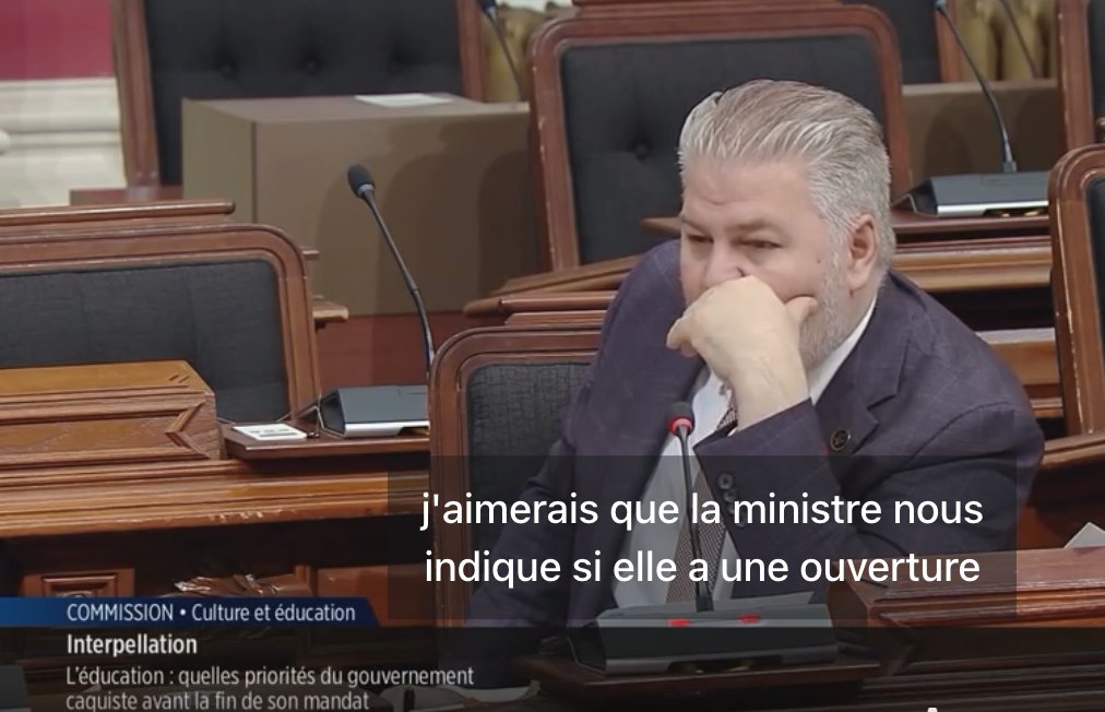 [2/4]   💥 2e extrait de l'interpellation :

✅ « Notre système est inégalitaire. Il l'est ! »
✅ Le statu quo = les enfants n'ont pas une chance égale de réussir
✅ Il y a des solutions qui existent, dont celle d'<a href="/EcoleEnsemble/">École ensemble</a> 

facebook.com/reel/195585444…