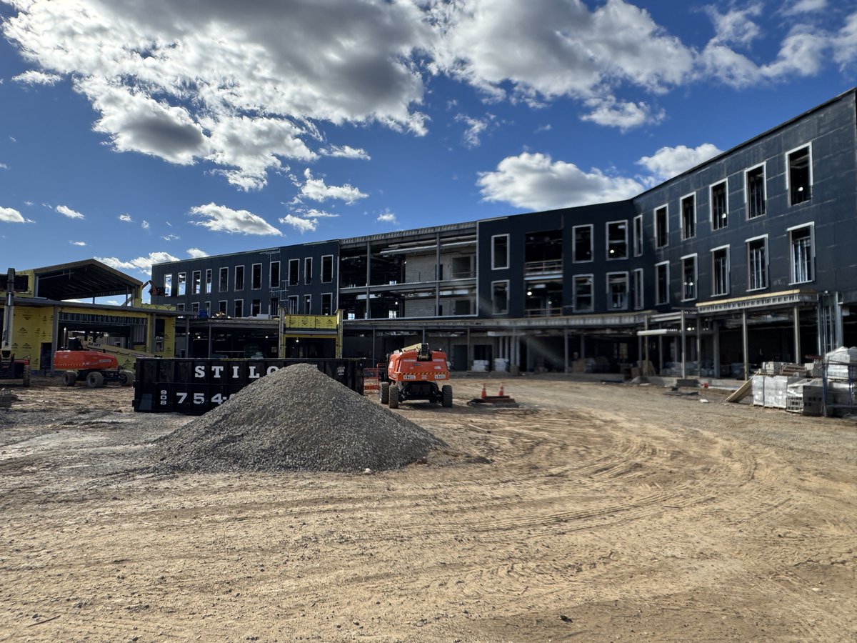 SpiezleArch's tweet image. Our most recent visit to the future @HamiltonTwpNJ  Municipal Complex was our busiest and most exciting one yet! We’re excited to keep following the progress as the new Hamilton Township Municipal Complex comes together! #HamiltonTownship #SiteVisit #NewConstruction