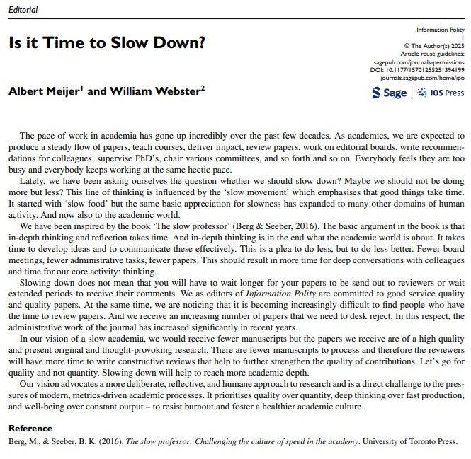 I agree with this—the race to churn out papers is a systemetic problem. 

Early career scholars are desperate to get more papers to compete in the academic job market. This can make it hard for faculty mentors hard to reduce their output unless they shrink their lab (which