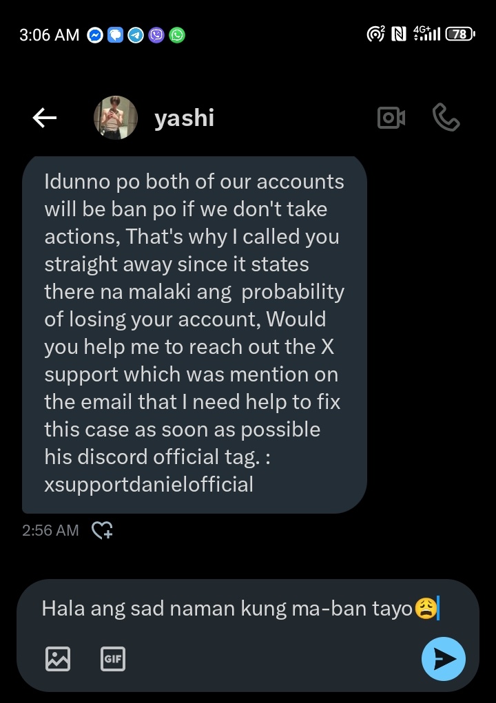 dunoo3124's tweet photo. Please repost for awareness‼️

@qyliashagsjwha has been hacked by scammers. Please avoid interacting with any messages from that account and report if possible. Thank you! 🫶 https://t.co/ZG4Wq0Zamw
