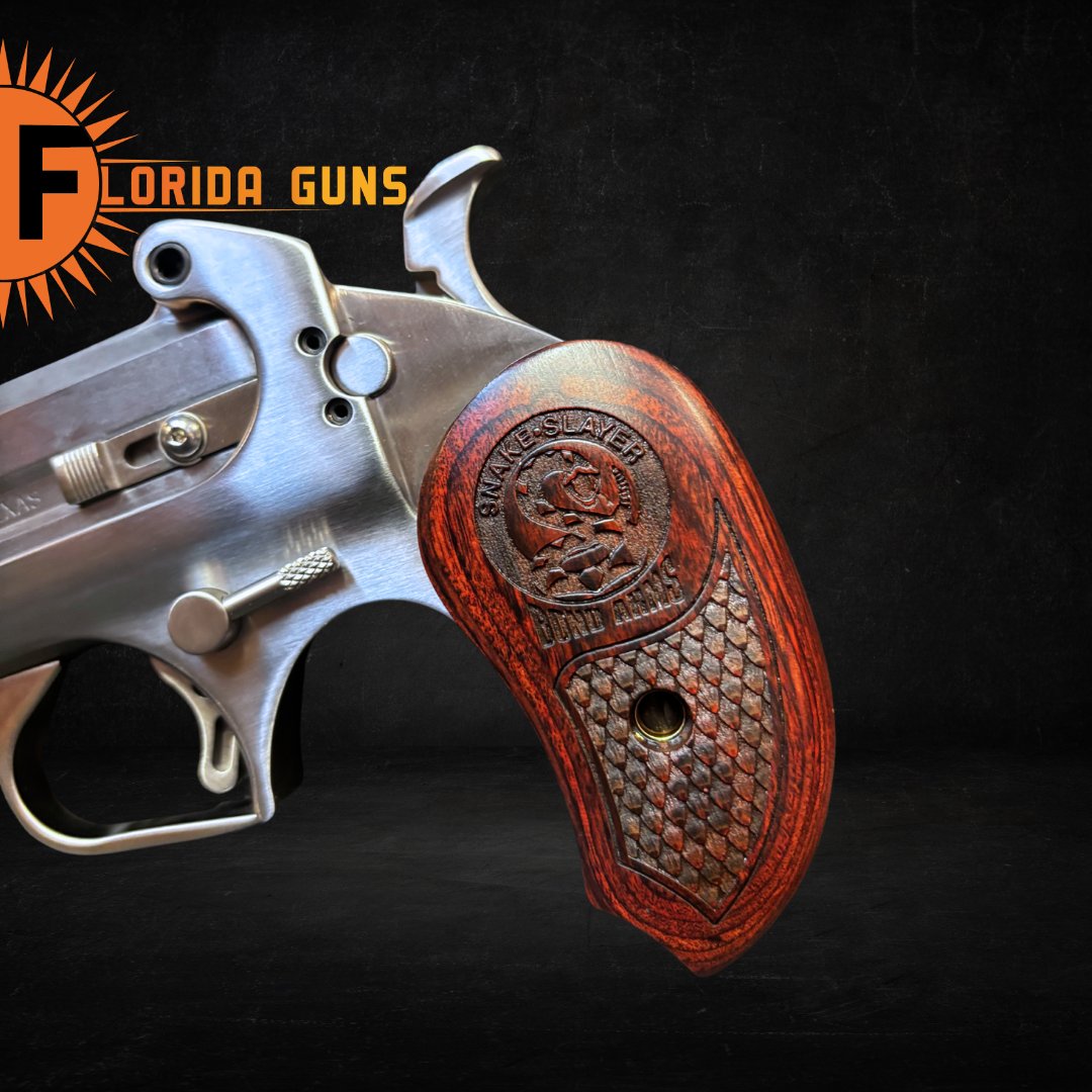 FloridaGunsFL's tweet photo. Compact power meets classic reliability—Bond Arms delivers double-barrel confidence in every shot. #BondArms #357Magnum #38Special #DoubleBarrelDefense #AmericanMade #ConcealedCarry #TacticalElegance #FirearmHeritage #BuiltForProtection #FloridaGuns #EDC https://t.co/r5eDgGS3BS