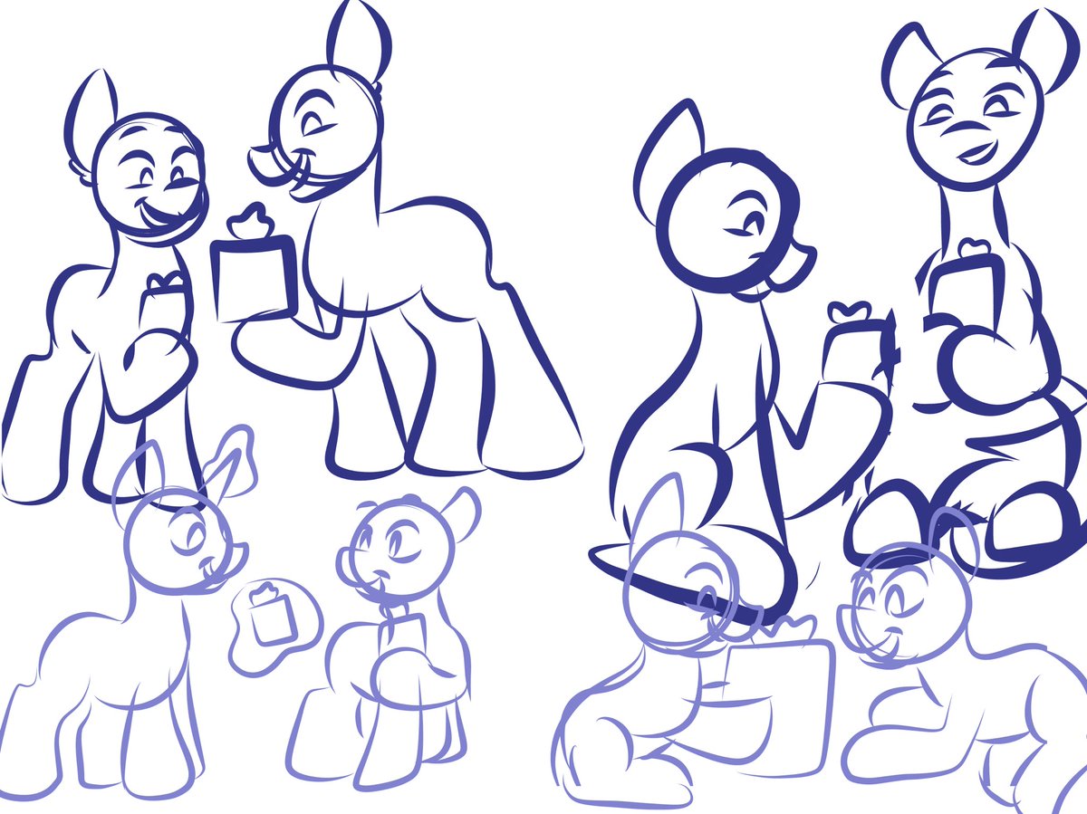 Christmas gift exchange ych! 
Can change number of ponies in the pic or make them all adults instead of the foals ^.^
Will add Christmas accessories and hats as well as a cozy background 
$25 for the whole pic ^.^ 
#mlp #mylittlepony #ych #christmas