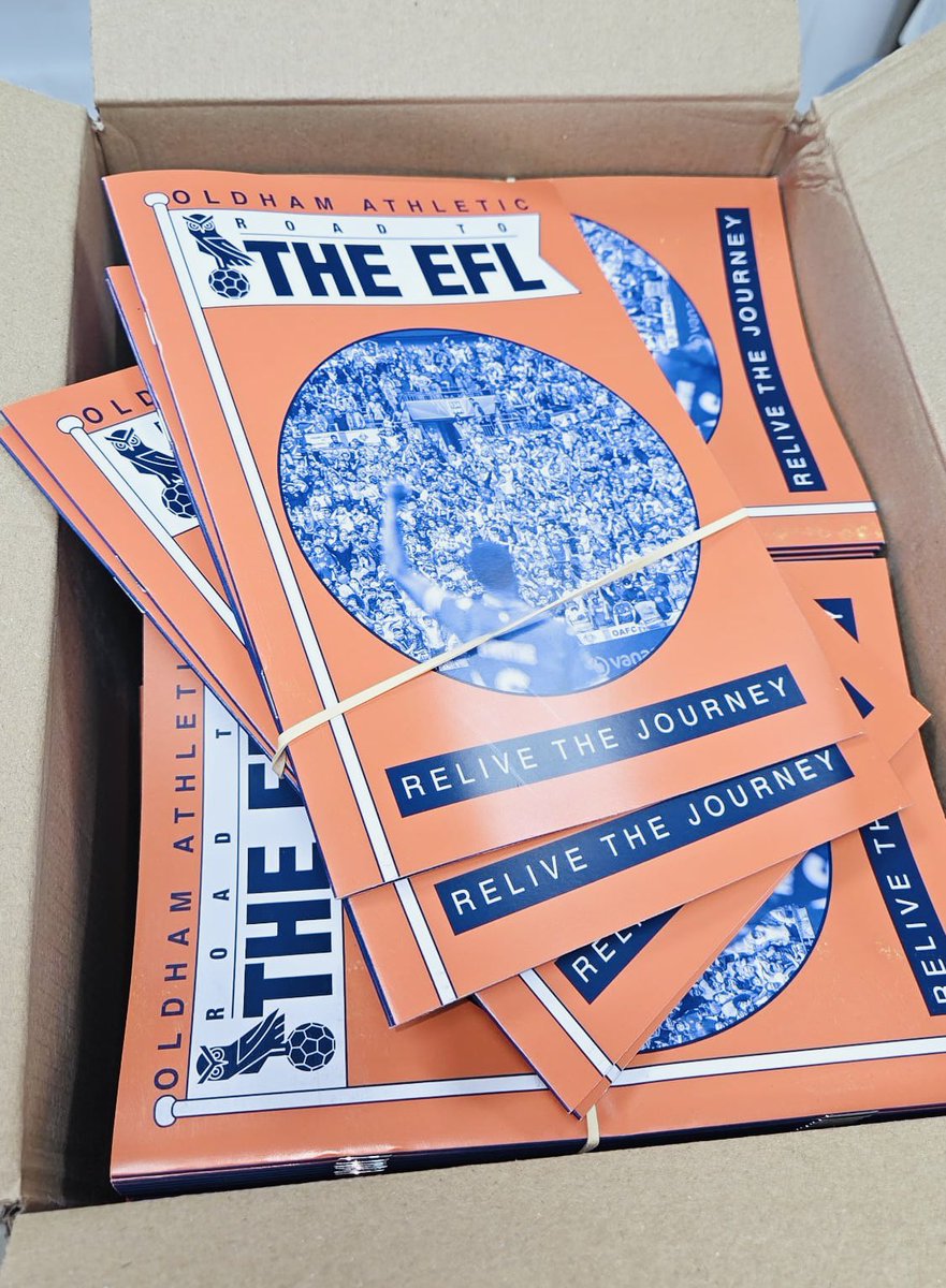 RETWEET IF YOU (GOT, GOT) NEED ONE OF THESE BAD BOYS! They’re here, they’re beautiful and they’re available to buy at BP this Saturday. #oafc