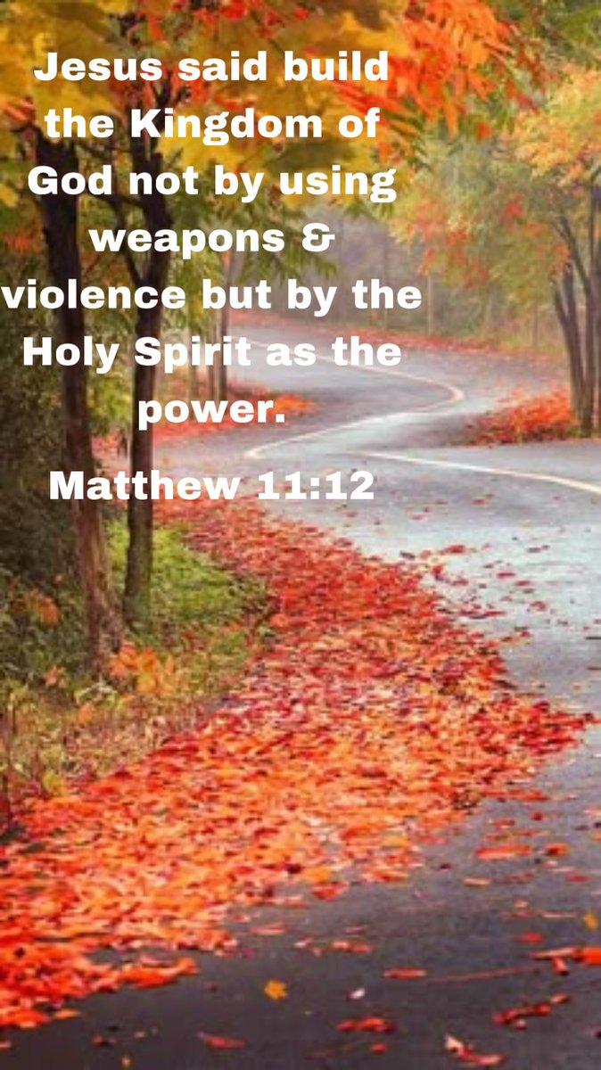 JESUS SAID BUILD THE KINGDOM OF GOD