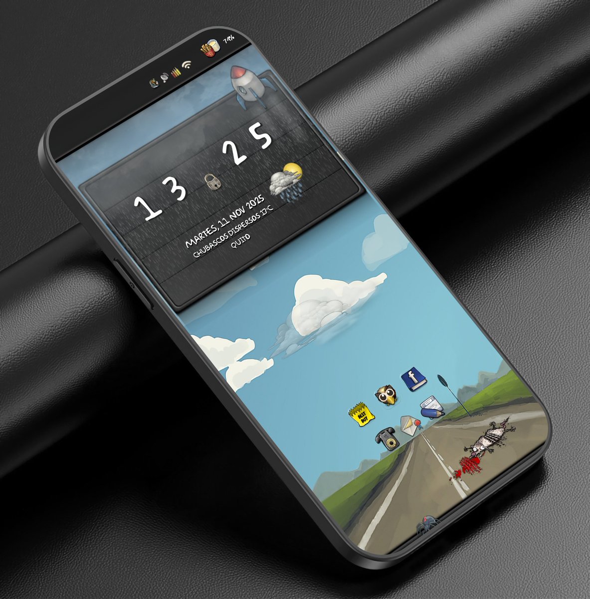 Layers e imágenes png, barra de estado, batería. # v2-team-themes-5
<a href="/Sc4rch1/">Giuseppe</a>
<a href="/kristatos_/">Kristatos</a> 
Iconos buuf
<a href="/MkFuego/">DanXKustom</a> 
<a href="/aweissdds/">Adam W</a> 
<a href="/daddykool666/">Gary Boole</a>