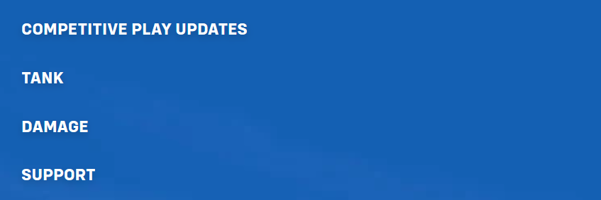 finally time they changed tank ㅤㅤㅤㅤㅤ              as well as dps                      but dont let me get started on support                      truly a great patch