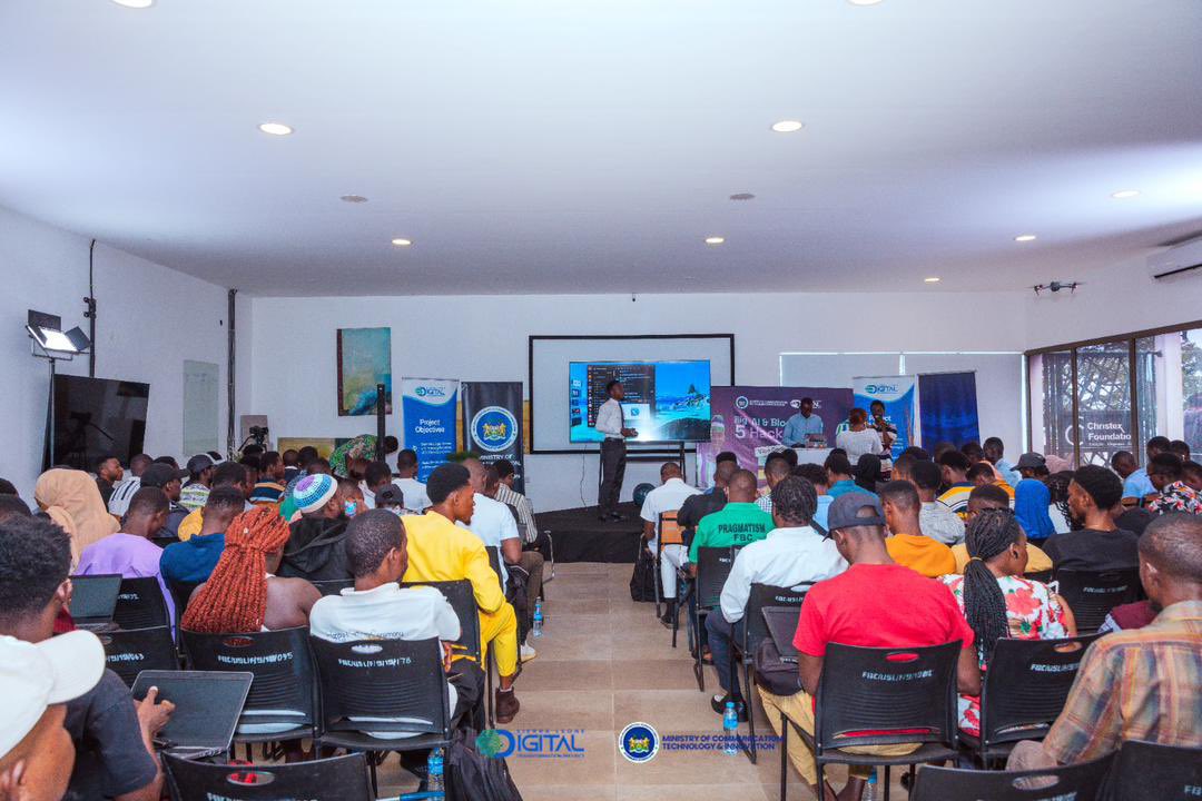 SLDTP_GoSL's tweet photo. DAY 2:
The energy is high, the ideas are flowing, and the laptops are on fire.
From AI prompts to smart contracts, our 250 innovators are diving deeper into tech that’s shaping the future of Sierra Leone.
 @MoCTI_SL @ChristexFndn 
#sldtp #innovation #Hackathon https://t.co/6IrxAgENVF