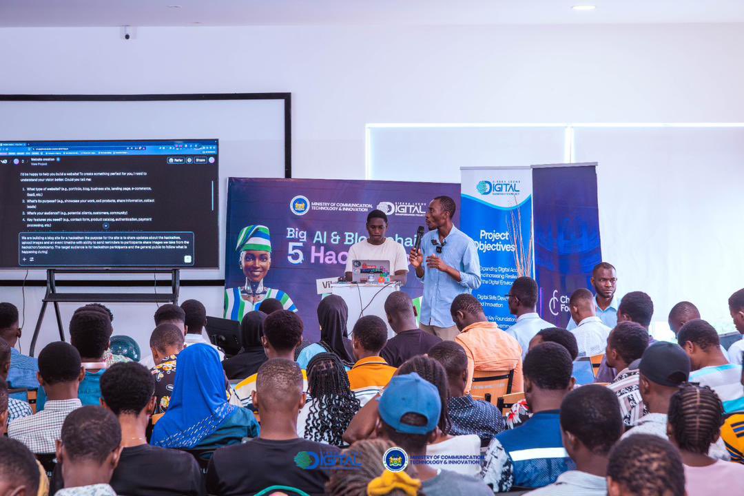 DAY 2:
The energy is high, the ideas are flowing, and the laptops are on fire.
From AI prompts to smart contracts, our 250 innovators are diving deeper into tech that’s shaping the future of Sierra Leone.
 <a href="/MoCTI_SL/">Ministry of Communication, Tech and Innovation</a> <a href="/ChristexFndn/">Christex Foundation 🔥🇸🇱</a> 
#sldtp #innovation #Hackathon
