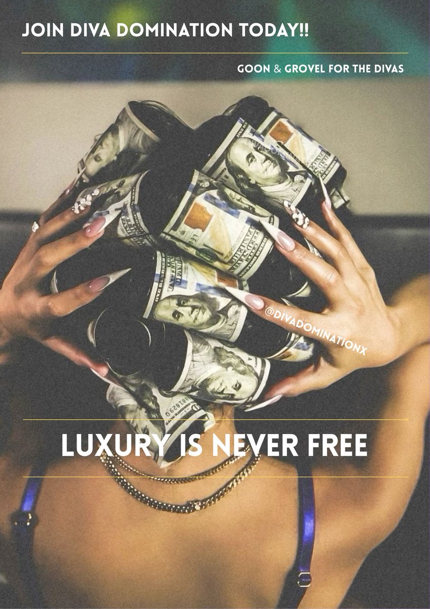Why would the divas ever pay for our luxury shopping when we have the most dedicated wallets to do so in <a href="/DivaDominationx/">DivaDomination ✨</a> 🎀💎

Join us!
