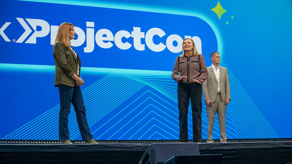 Deltek's tweet image. Today at #DeltekProjectCon, members of our leadership team took the stage to share a glimpse into how the future of Deltek is ‘Elevated by Design’ 🏔️

A new era of Deltek is here... stay tuned 👀