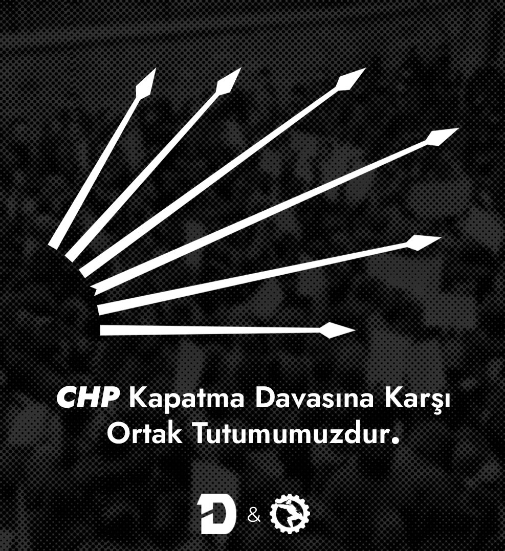 daimagzt's tweet image. Daima ve Sosyalist Kültür olarak CHP Kapatma Davasına Karşı Ortak Tutumumuzdur!

📌 Ekrem İmamoğlu ve CHP’li belediyeler hakkında açılan davalar sonucunda yaklaşık 4000 sayfalık bir iddianame hazırlanmıştır. İddianamede, “seçim sandık verilerinin Cumhuriyet Halk Partisi tüzel…