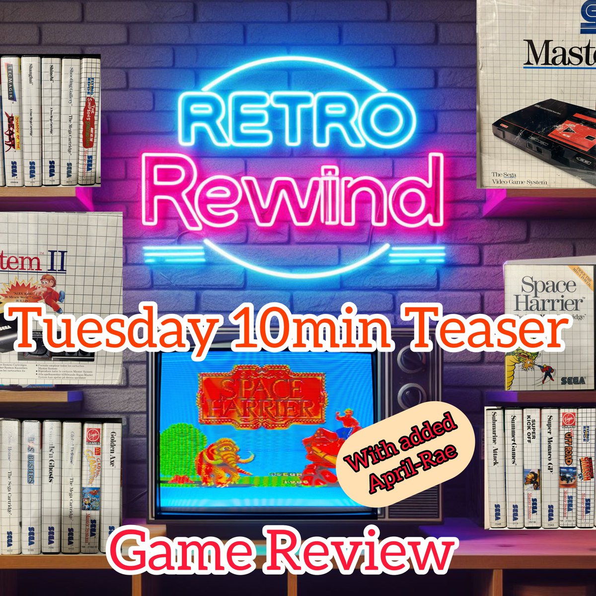 Tuesday/Thursday 10min Teaser Ep208 - Space Harrier #mastersystem #gamin... youtu.be/MFRXCvuz8YM?si… via <a href="/YouTube/">YouTube</a>