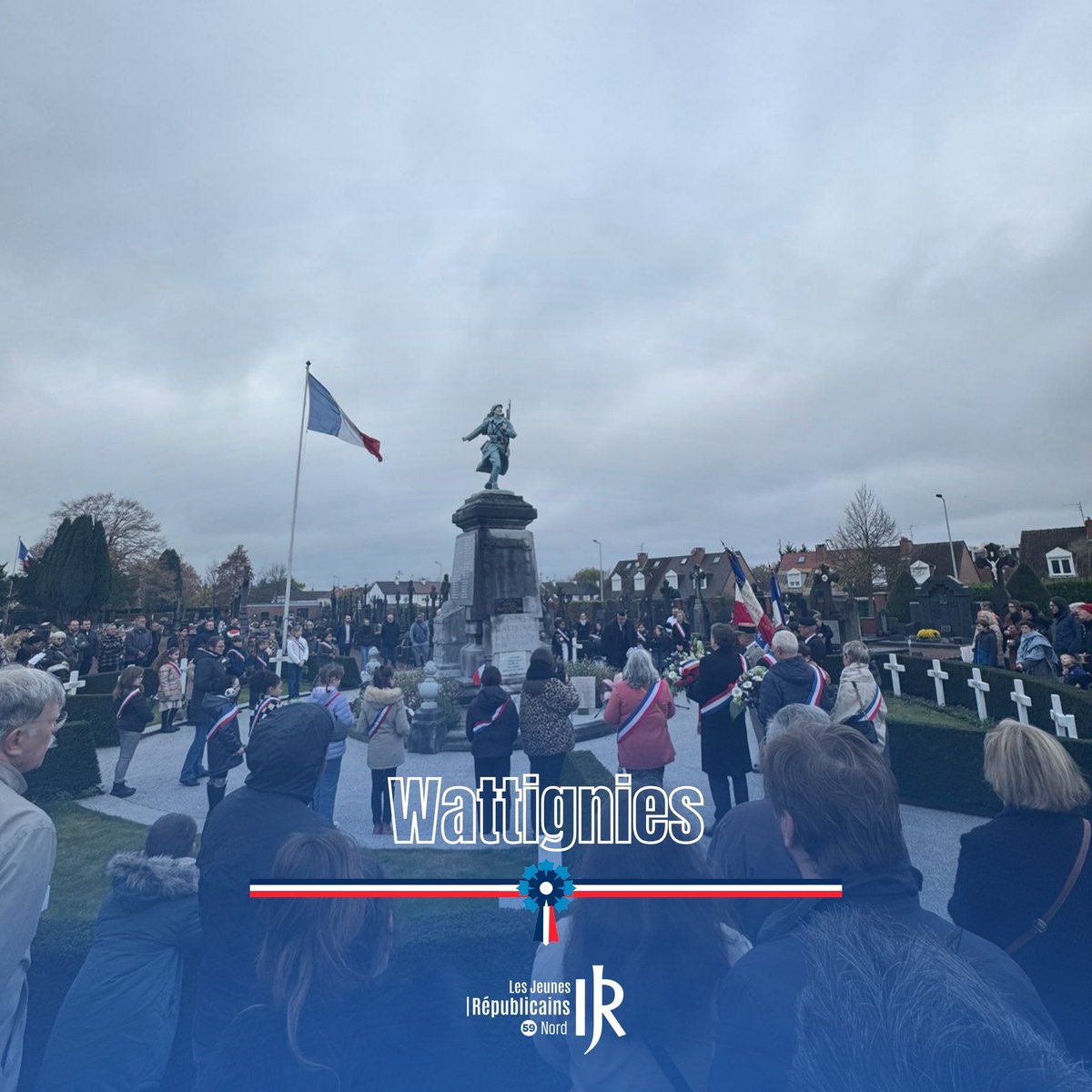 🇫🇷 Ce matin, dans tout le département, les Jeunes Républicains du #Nord étaient mobilisés pour rendre hommage à celles et ceux qui ont donné leur vie pour la France.

Unis autour du devoir de mémoire, nous avons honoré la paix, la liberté et le courage de nos héros. 🕊️

#JLR59